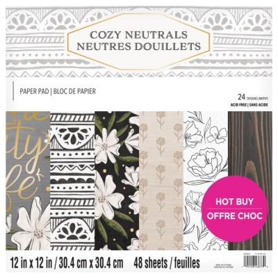 Craft Smith Cozy Neutrals Designpapier - Paper Pad
